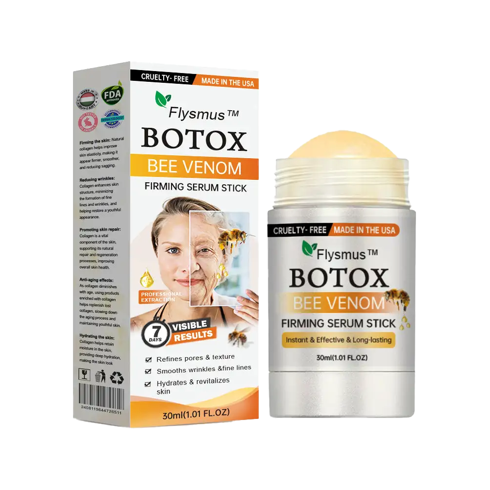 flysmus™ Botox Bee Venom bőrfeszesítő szérumstick (🔥Utolsó NAP 70% KEDVEZMÉNY)💄