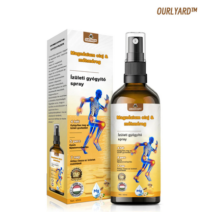 ✅ Hivatalos áruház: Ourlyard™ Magnéziumolaj és Mézes Ízületjavító Spray 👨‍⚕️ Jóváhagyva a Magyar Gyógyszerészeti és Egészségügyi Minőség- és Szervezetfejlesztési Intézet (OGYÉI) által. 🔥🔥🔥