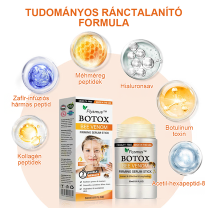 flysmus™ Botox Bee Venom bőrfeszesítő szérumstick (🔥Utolsó NAP 70% KEDVEZMÉNY)💄